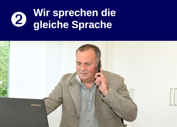 2. Wir sprechen die gleiche Sprache